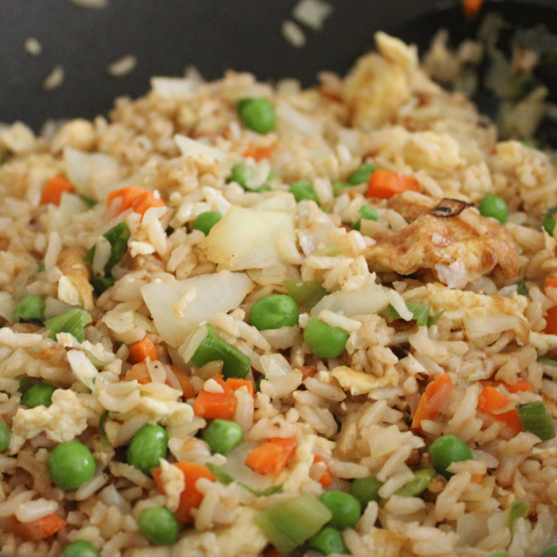 Vegetable Fried Rice - Oshi Sushis