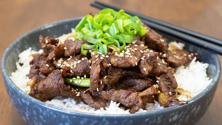 Beef Bulgogi Rice Bowl - Oshi Sushis